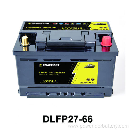 12.8v 691wh 1020a lithium-ion car starter battery